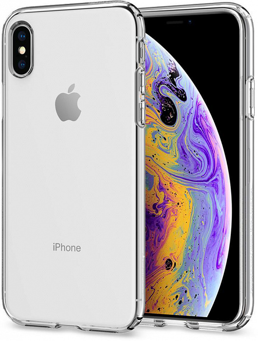 фото Чехол для сотового телефона SGP Liquid Crystal (063CS25110) для iPhone X/Xs, прозрачный