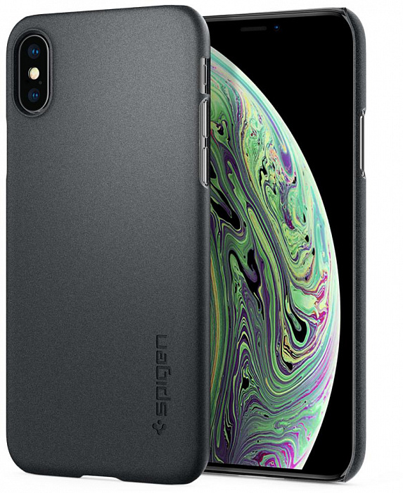 фото Чехол для сотового телефона SGP Thin Fit (063CS24905) для iPhone X/Xs, серый