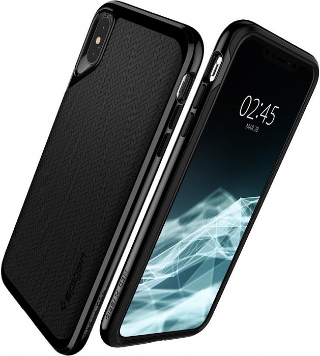 фото Чехол для сотового телефона SGP Neo Hybrid для iPhone XS Max, золотой