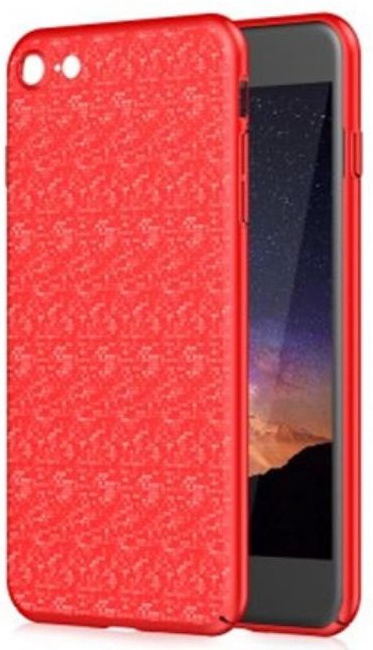 фото Чехол для сотового телефона Baseus Plaid Case (WIAPIPH7-GP09) для iPhone 7, красный