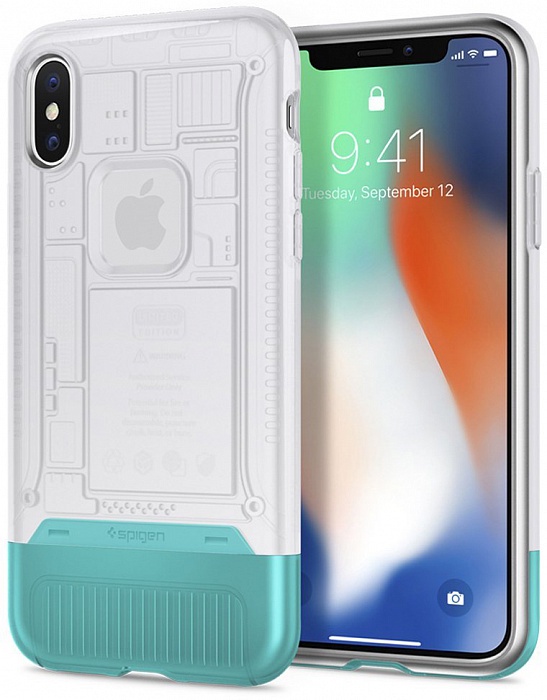 фото Чехол для сотового телефона SGP Classic C1 (057CS23198) для Apple iPhone X, белый