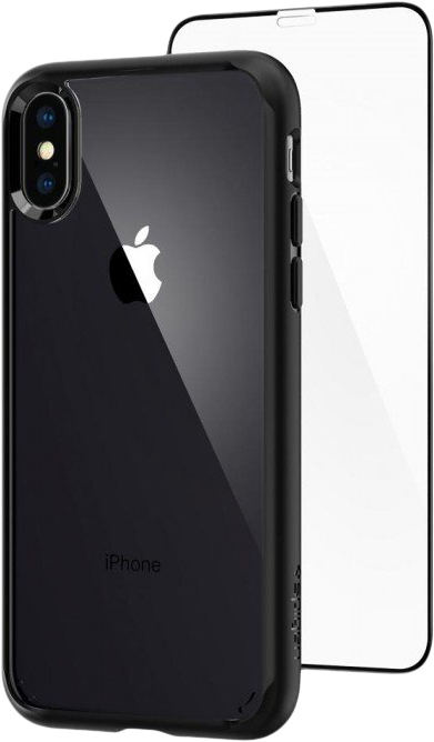 фото Чехол для сотового телефона SGP Ultra Hybrid 360 (063CS25121) для iPhone X/Xs, черный