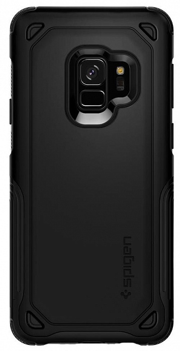 фото Чехол для сотового телефона SGP Hybrid Armor (592CS22842) для Samsung Galaxy S9, черный