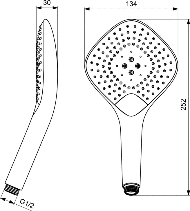 фото Лейка душевая Ideal Standard Душ ручной