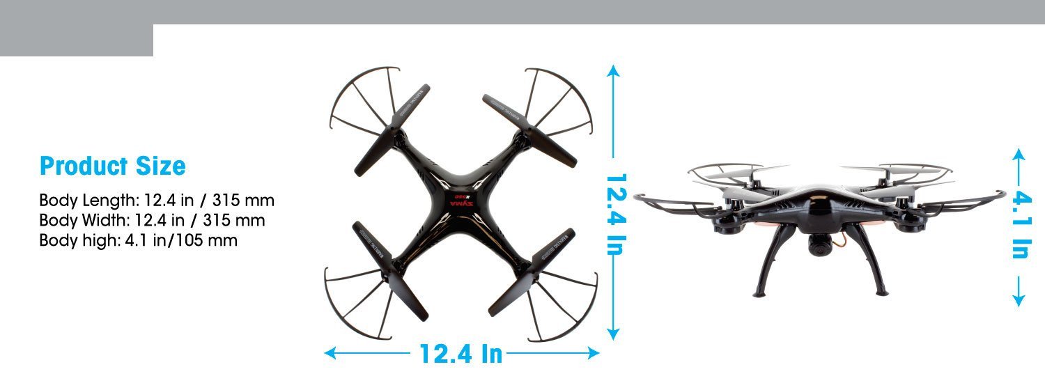 фото Квадрокоптер Syma X5SC RTF 2.4GHz, 1451, чёрный