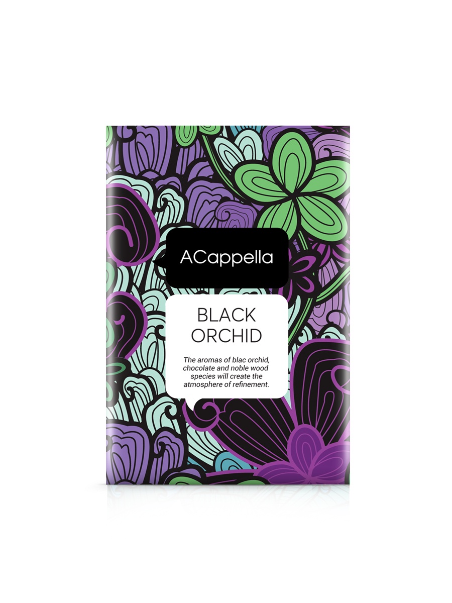 фото Автомобильный ароматизатор ACappella Чёрная орхидея, фиолетовый