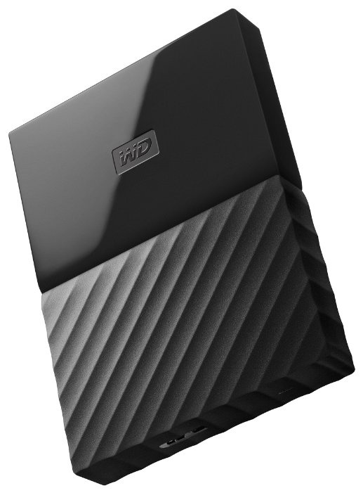 фото Портативный внешний жесткий диск WD HDD 2 TB My Passport Slim, 2.5", USB 3.0, черный