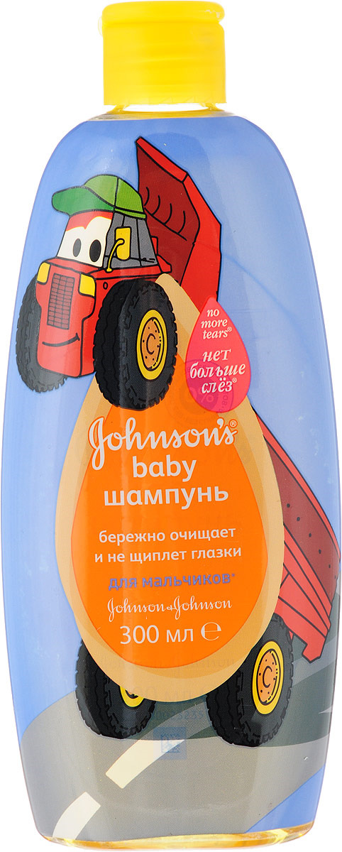 фото Johnson-s Детский шампунь для волос 300 мл Johnson's baby