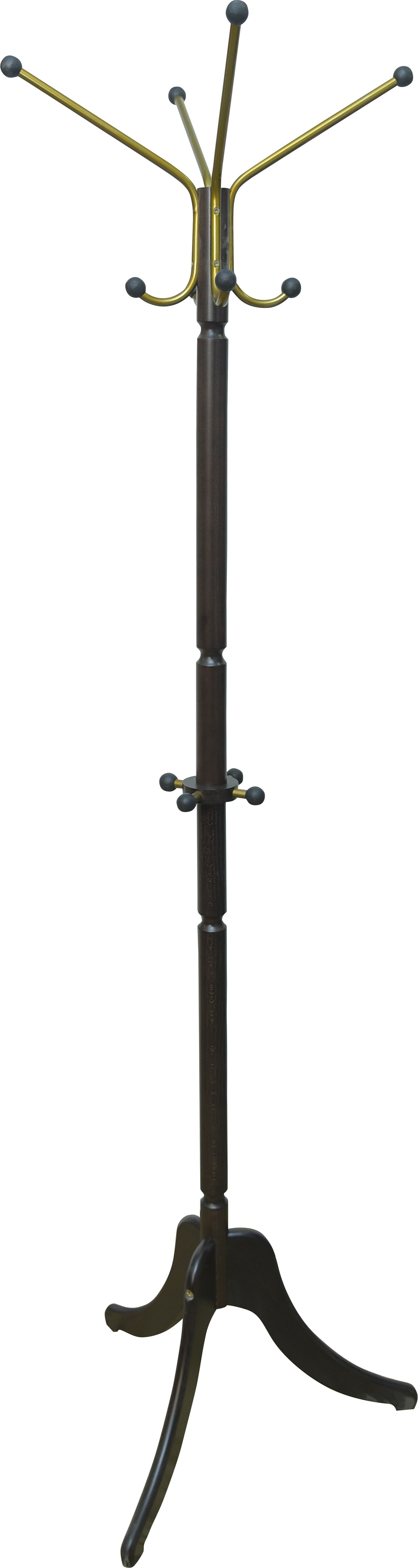 Вешалка напольная Прайм Модель 6, темно-коричневый