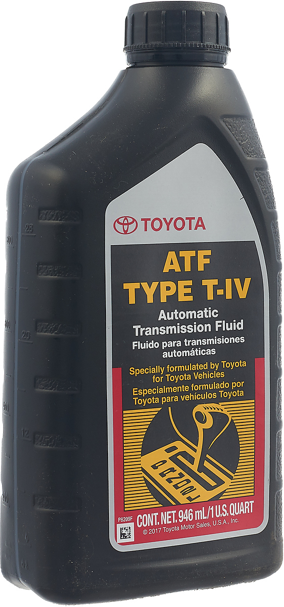 Трансмиссионное масло Toyota ATF Type T-IV, 00279-000T4, 946 мл