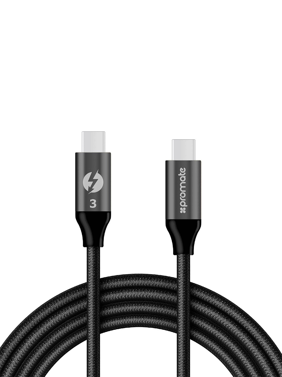 фото Кабель Promate Thunderbolt 3, черный