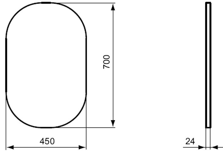 фото Зеркало для ванной Ideal Standard Зеркало