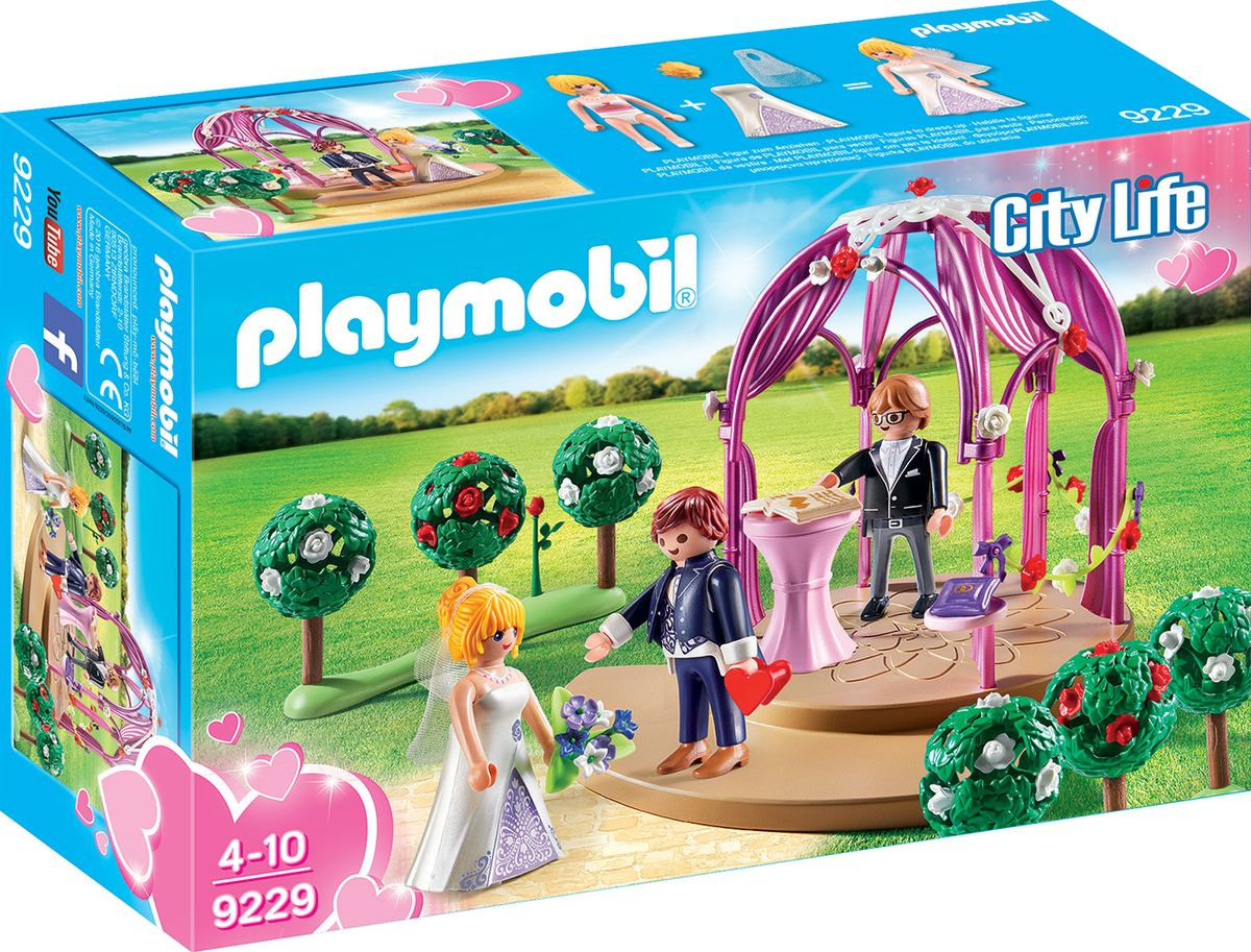 Пластиковый конструктор Playmobil Кукольный дом Свадебная церемония и регистрация, 9229pm