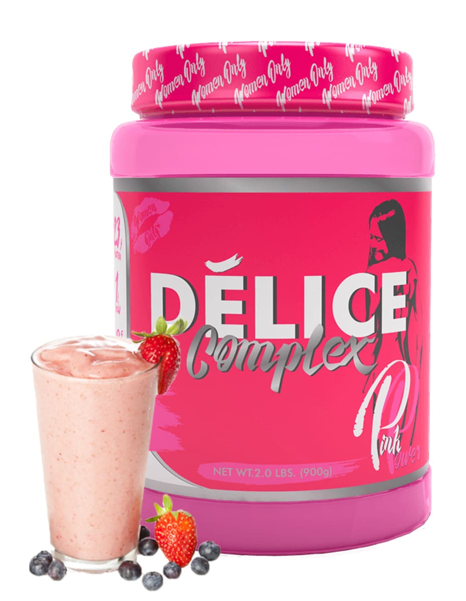 фото PinkPower / Пятикомпонентный протеиновый десерт Delice 900 г, Йогурт Steelpower nutrition