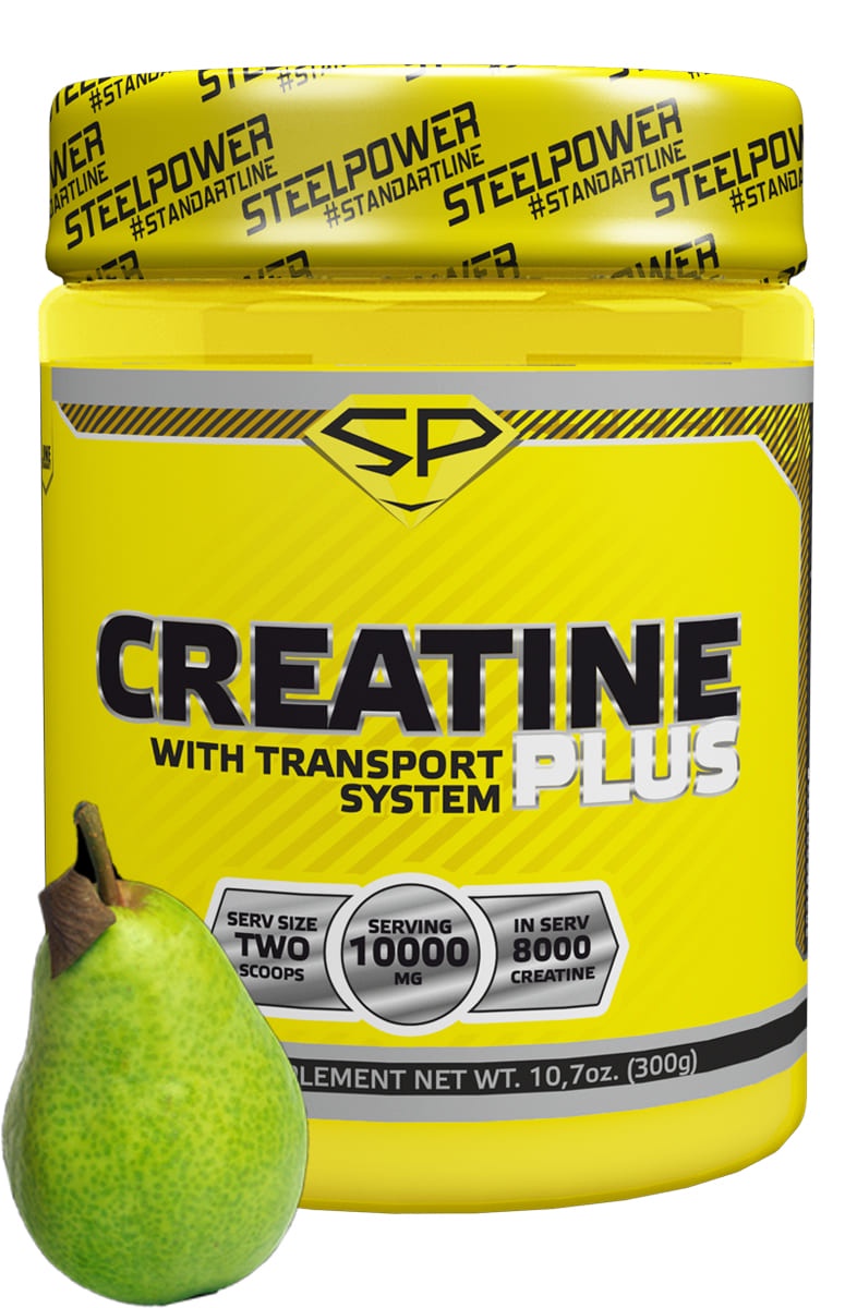 фото SteelPower Nutrition / Креатин моногидрат Creatine Plus, 300 г, Груша