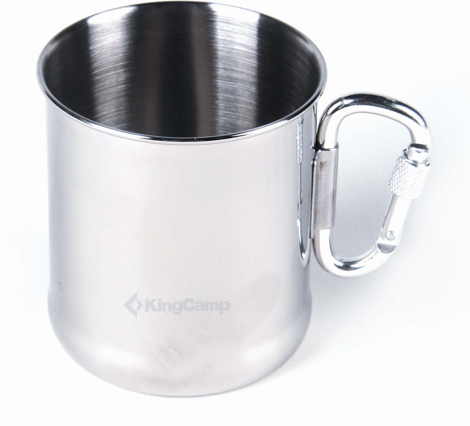 Кружка походная KingCamp Stainless Steel Mug, серый металлик, 250 мл
