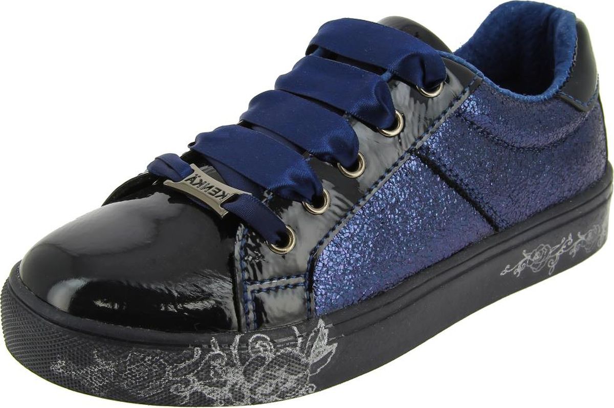 L navy. Кроссовки KENKA. KENKA LTC_21-830_Black-Navy. Ботинки KENKA размер 33, синий. Ботинки KENKA детские.