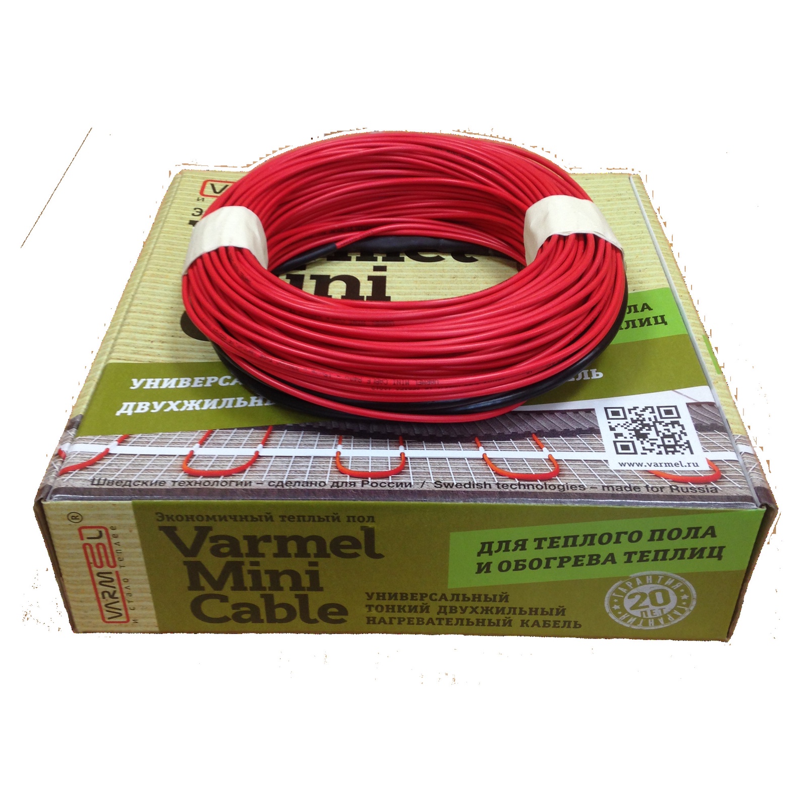 фото Теплый пол Varmel Mini Cable 165 Вт, 0,7-1,25 кв.м