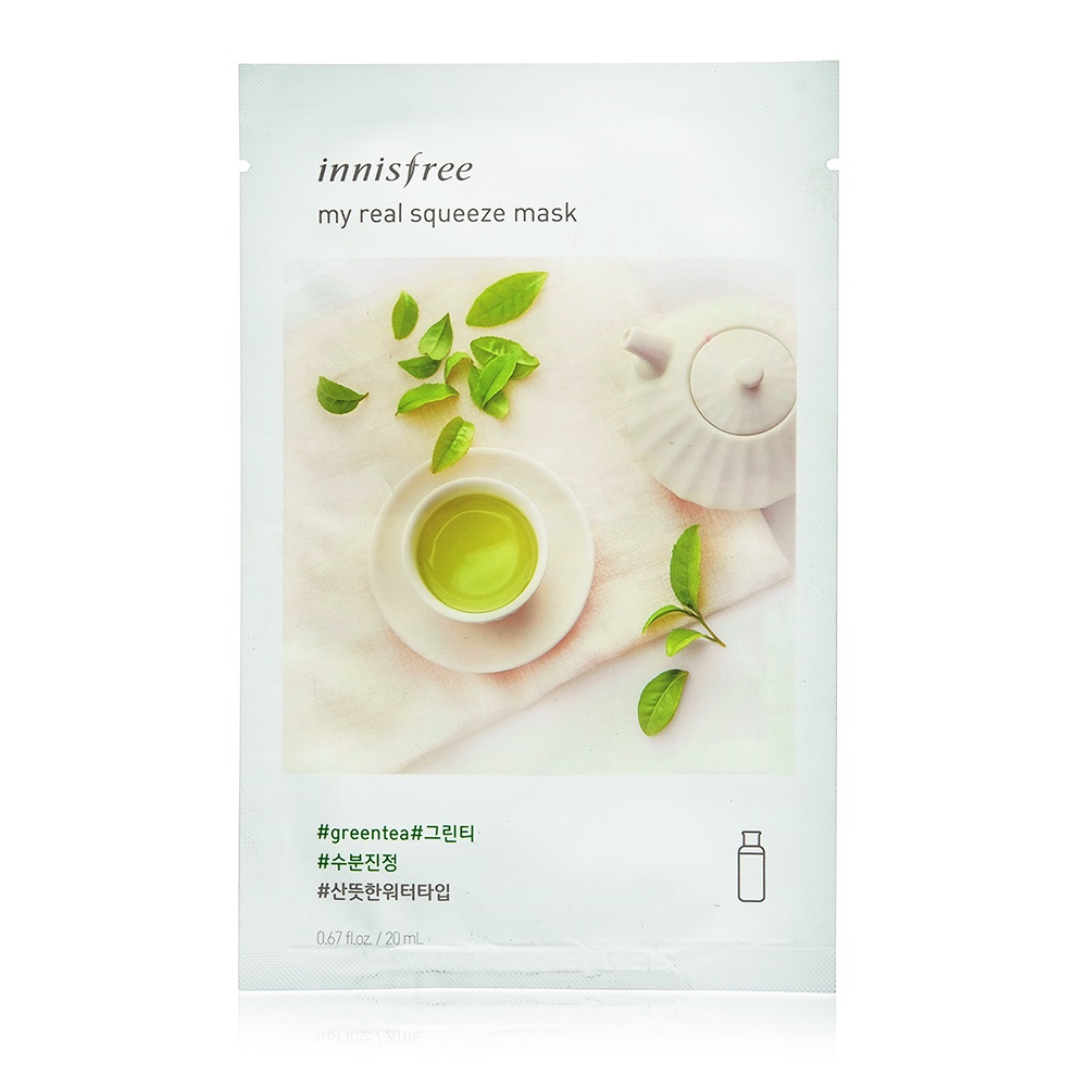 фото Маска косметическая Innisfree Mask Green Tea