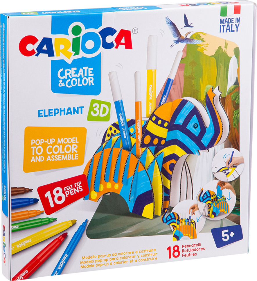 фото Набор для рисования Carioca Elephant, 262574