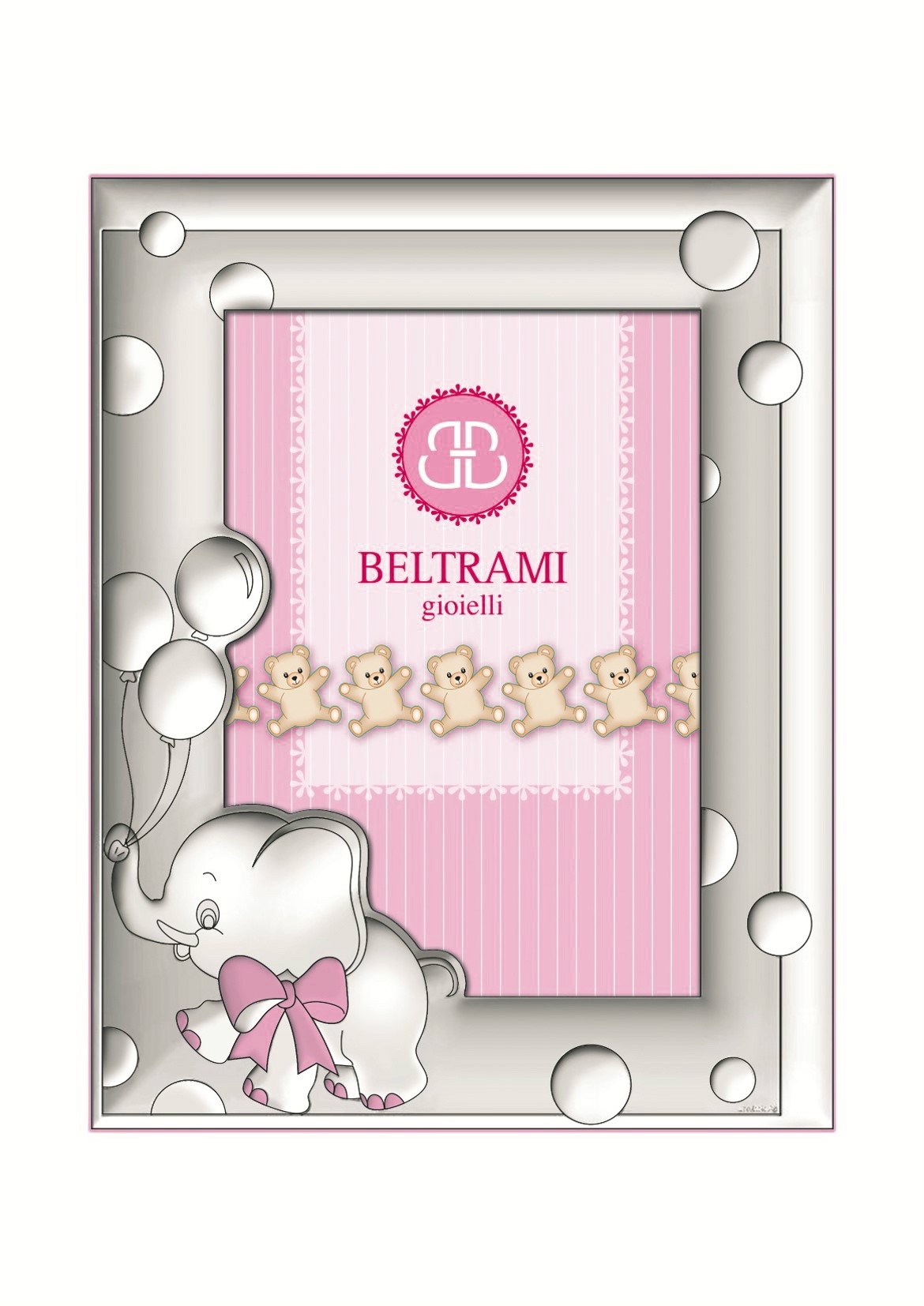 фото Фоторамка Beltrami 3459 elefantino, розовый