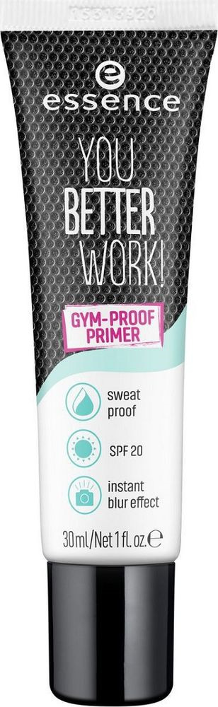 фото Праймер для лица Essence You better work! gym-proof, прозрачный, 30 мл