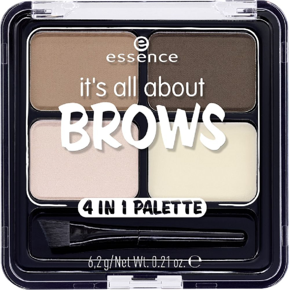 фото Тени для бровей Essence Its all about brows 4in1, разноцветный, 47 г