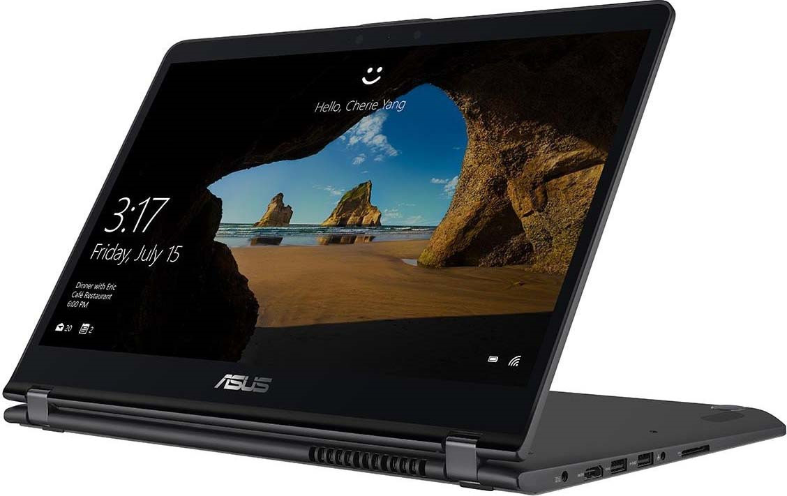 фото Ноутбук ASUS ZenBook Flip UX561UN, 90NB0G31-M00930, 15.6", серый