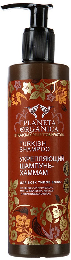 фото Шампунь для волос Planeta Organica Укрепляющий