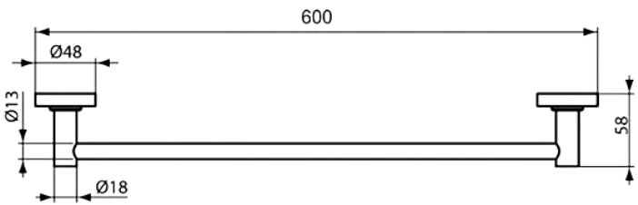 фото Держатель для полотенец Ideal Standard Полотенцедержатель, Латунь