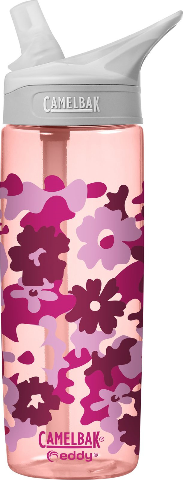 фото Бутылка для воды Camelbak Eddy Floral Camo, 1580601160, розовый, 600 мл