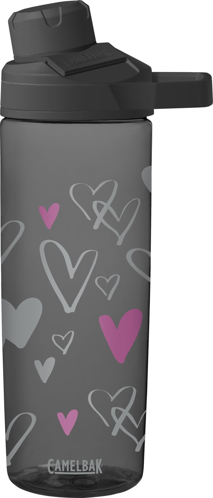 фото Бутылка для воды Camelbak Chute Mag Sketched Hearts, 2100001160, разноцветный, 600 мл