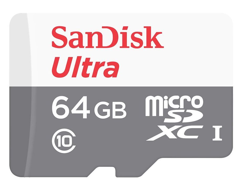 фото Карта памяти SanDisk MicroSD 64GB Class 10 Ultra Android (80 Mb/s) + SD адаптер