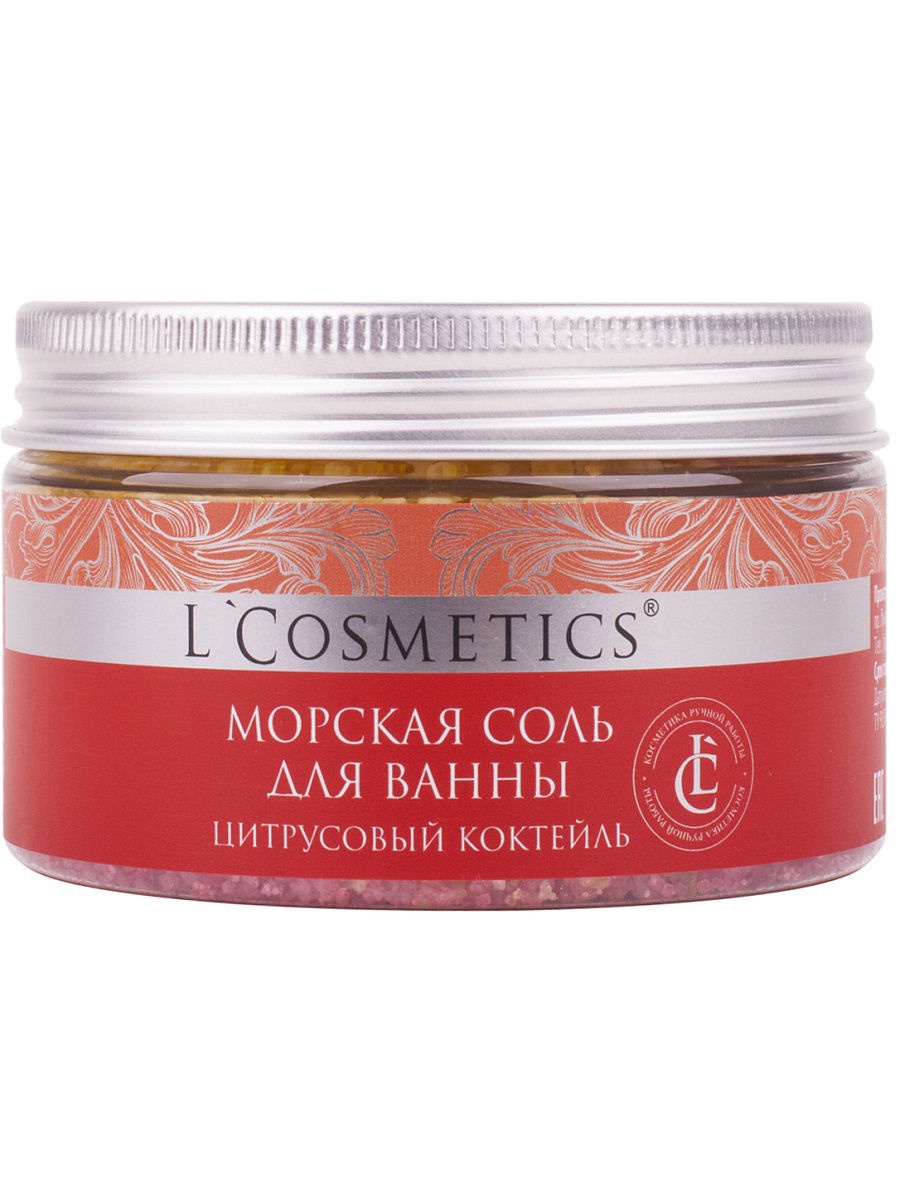 фото Соль для ванны L’Cosmetics "Цитрусовый коктейль", 350 L'cosmetics