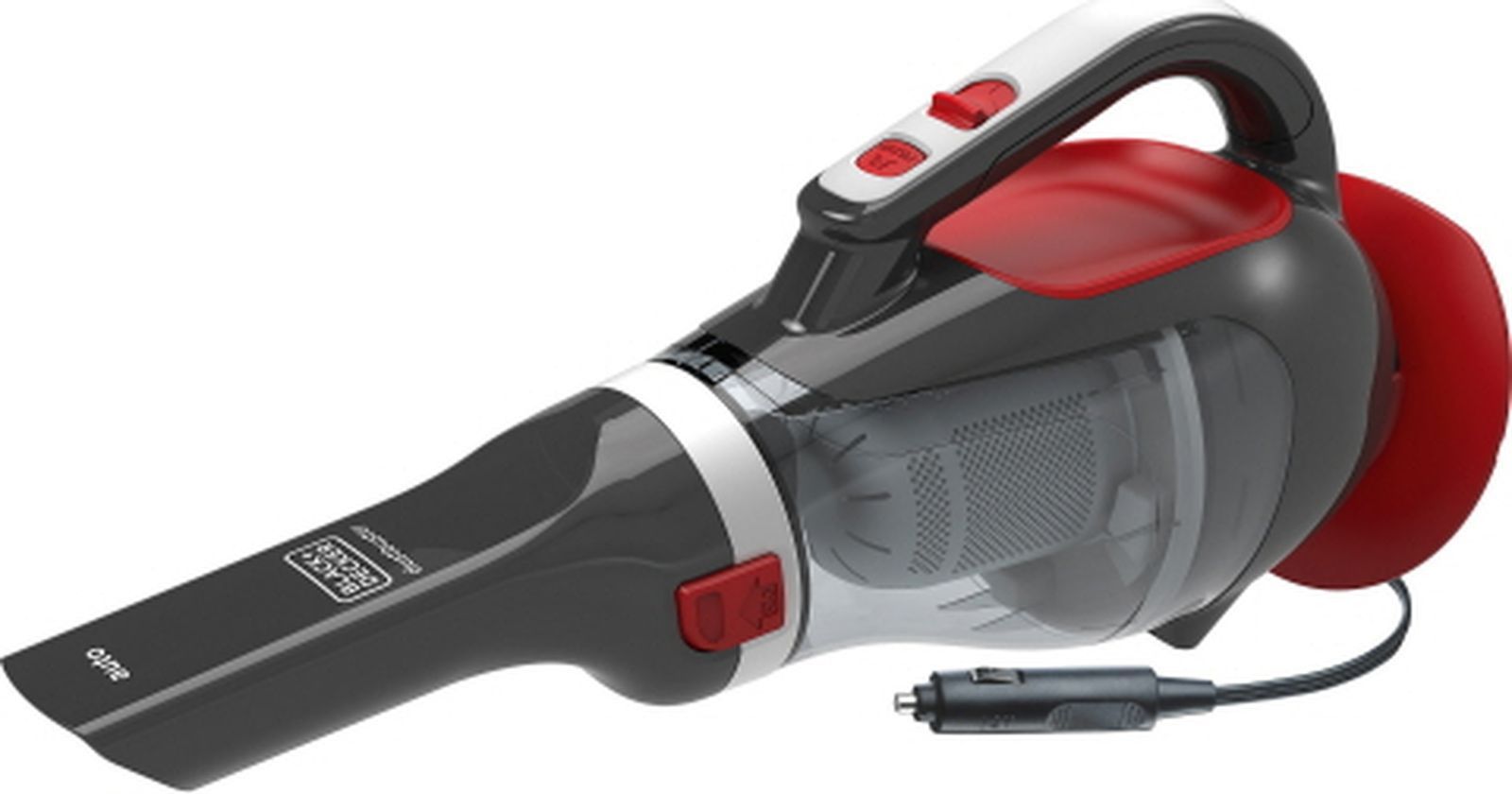 фото Пылесос автомобильный Black & Decker Dustbuster Auto, красный Black+decker