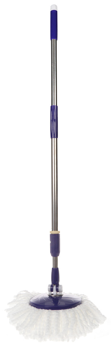фото Комплект для уборки Rosenberg: швабра и ведро с отжимом, 77.858@27741, фиолетовый