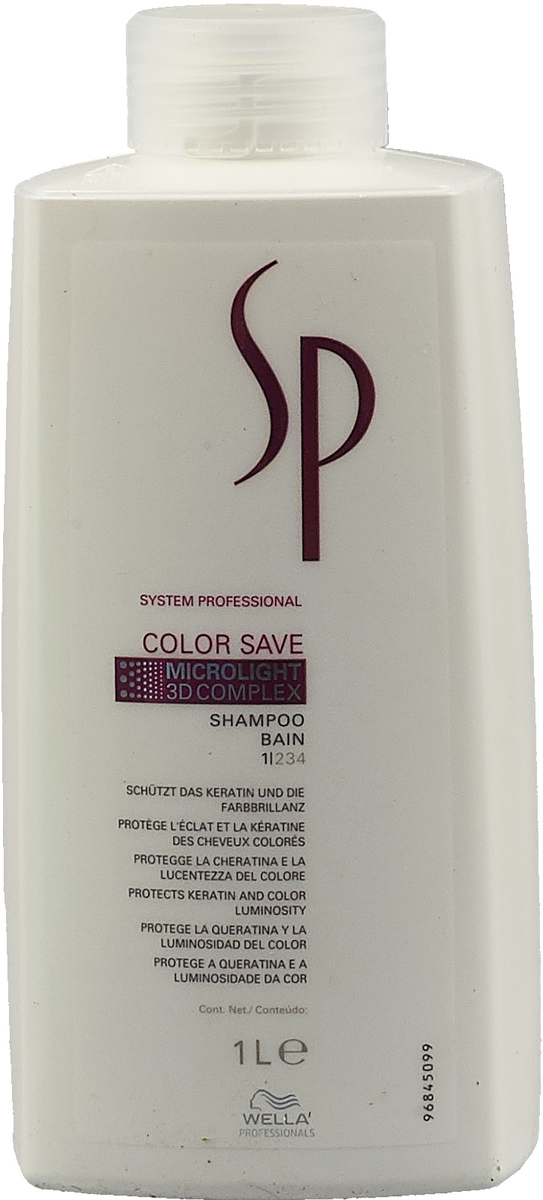 Шампунь для окрашенных волос Wella SP Color Save Shampoo, 1000 мл