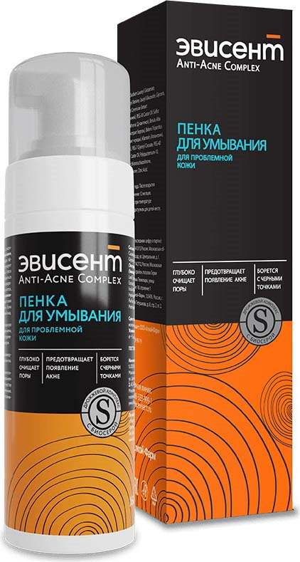 Пенка для умывания Эвисент, для проблемной кожи, 300 г шампунь эвисент