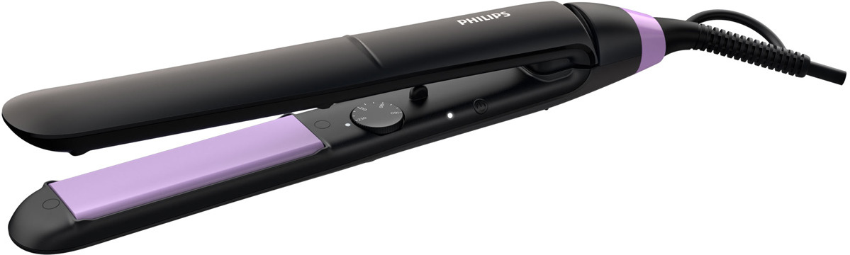 Выпрямитель для волос Philips StraightCare Essential, BHS377/00, черный Выпрямитель для волос Philips StraightCare Essential, BHS377/00, черный