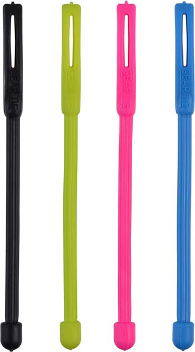 фото Гибкие стяжки NiteIze Gear Tie Cordable INTL3", GTK3I-A1-4R7, разноцветный, 4 шт