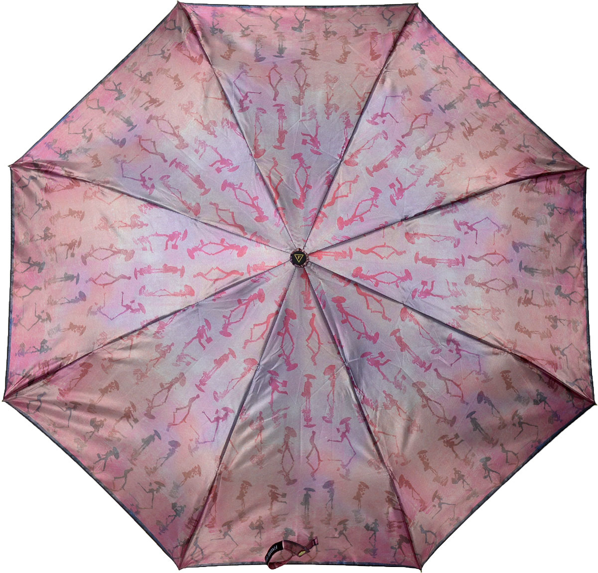 Зонт женский Fabretti, автомат, 3 сложения, цвет: розовый. S-17105-6