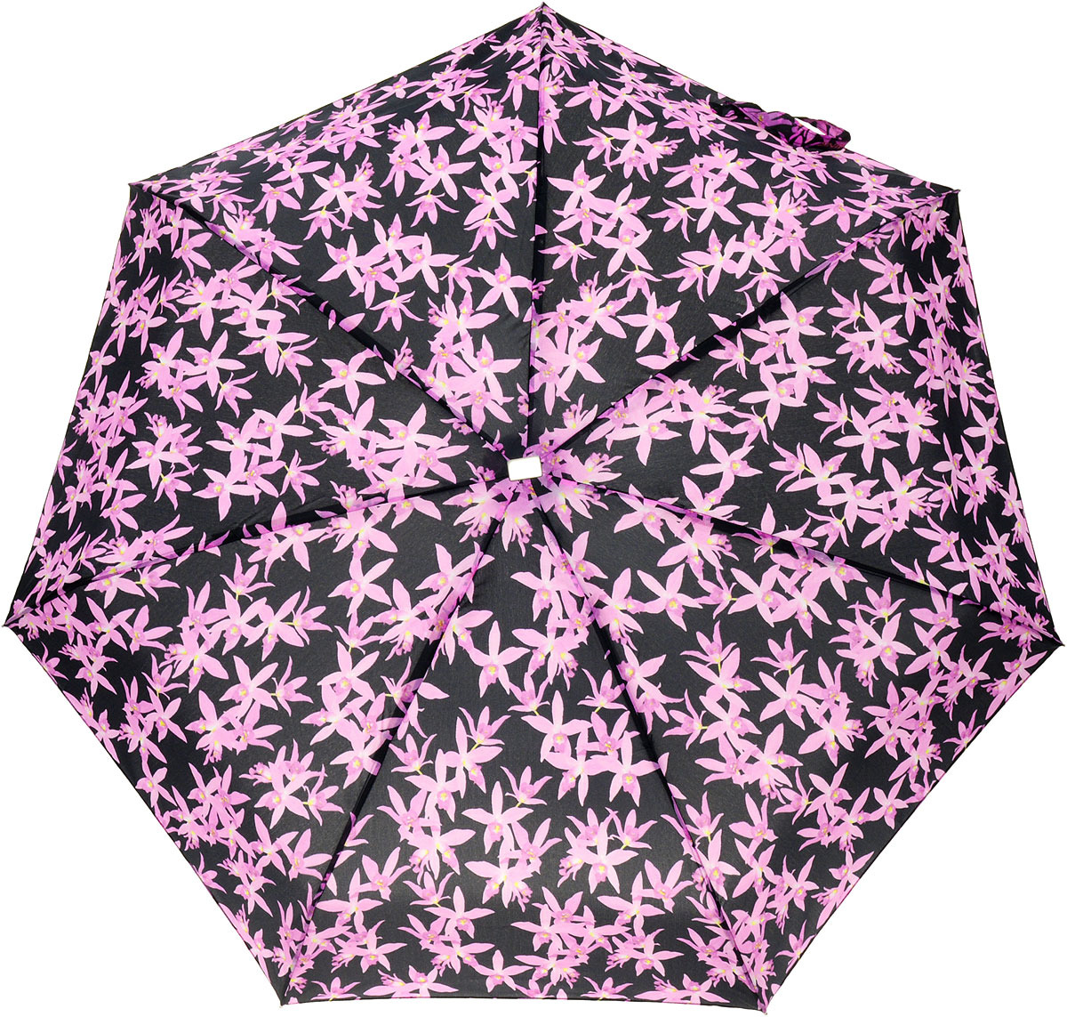 Зонт женский Edmins, механика, 5 сложений, цвет: фуксия. 110-19