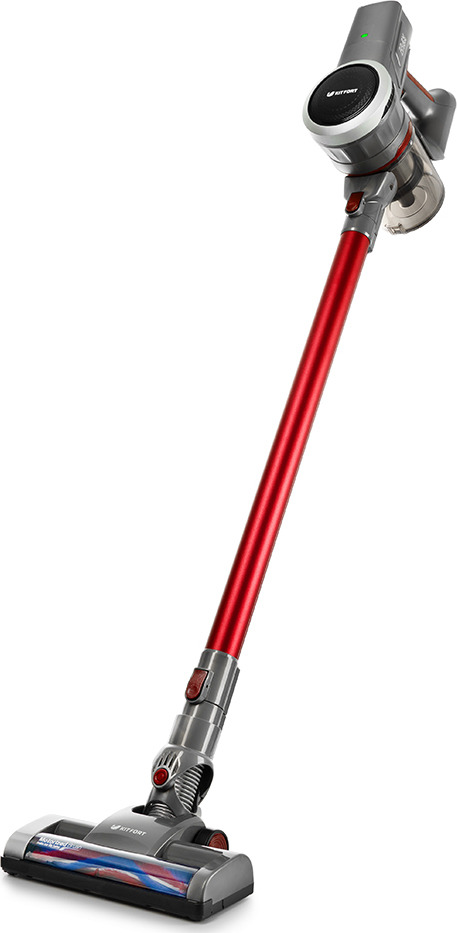 Вертикальный пылесос Kitfort КТ-541-2 2 в 1, красный