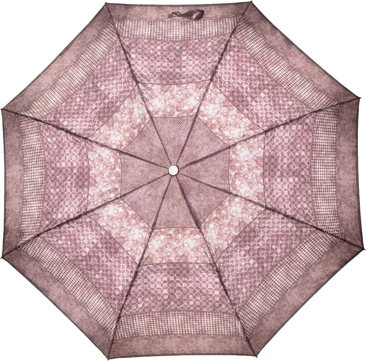 Зонт женский Fabretti, автомат, 3 сложения, цвет: бордовый. L-17118-9
