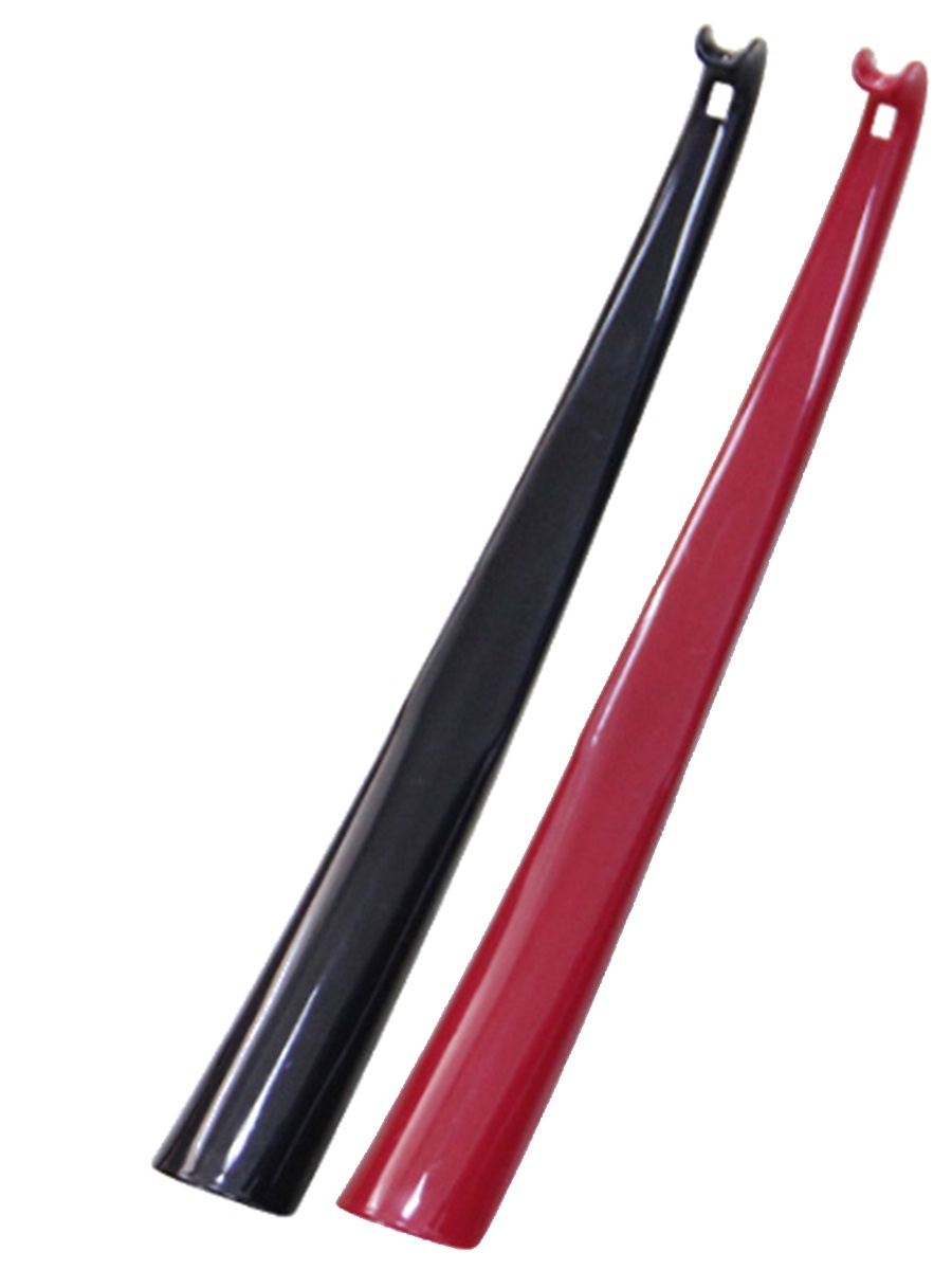 фото Ложка/рожок для обуви Простые Предметы 45 см (2 шт.), красный и черный