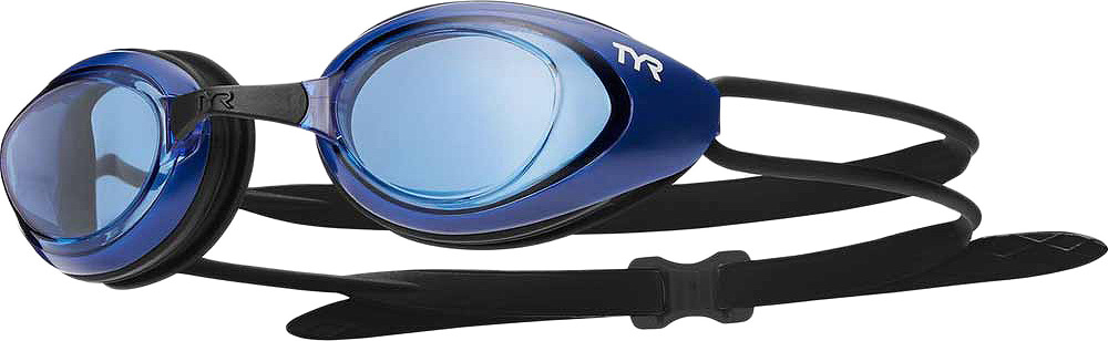 Очки для плавания Tyr Black Hawk Racing, LGBH, голубой