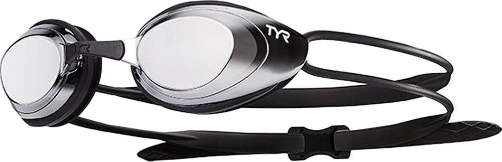 Очки для плавания Tyr Black Hawk Racing Femme Mirrored, LGBHFM, черный
