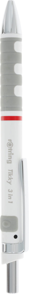 Ручка шариковая Rotring Tikky 3 в 1, S0891180, 0,5 мм, цвет корпуса белый, цвет чернил синий ручка шариковая rotring tikky 3 в 1 s0891180 0 5 мм цвет корпуса белый цвет чернил синий