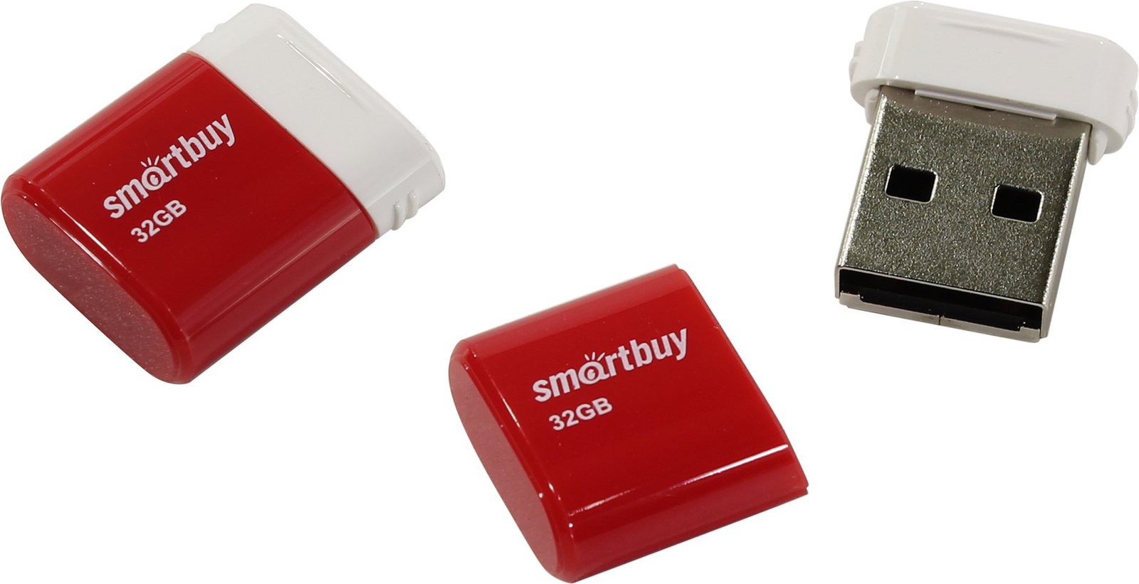 фото USB Флеш-накопитель Smart Buy USB 32GB Lara, красный Smartbuy