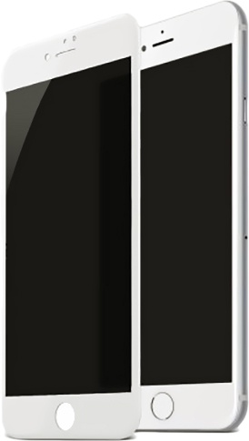 фото Защитное стекло Baseus Soft edge Anti-peeping (SGAPIPH7-TG02) для iPhone 7, белый